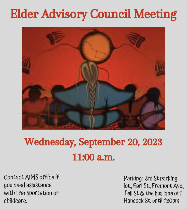 Join us for our Elder Advisory Council